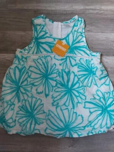 NWT Gymboree Girls Mermaid Cove Lightly Lined Tank Top Size 8 (A13) - Picture 1 of 3