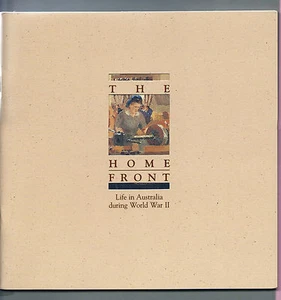 AUSTRALIEN POST 1991 Buch - DIE HEIMATFRONT - C/w postfrische Briefmarken & Postkarten - postfrisch - Bild 1 von 4
