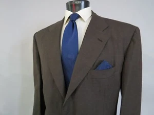 Kiton Napoli Made in Italy silk linen blend side vented Full canvas suit 48 L - Picture 1 of 21