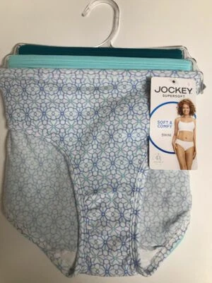 Jockey Women's Panties Supersoft Modal Bikinis Size 6 or 9 Set/3 MSRP $27.00 - Image 1 of 4