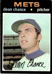 Topps Dean Chance 1971 New York Mets #36 - Imagen 1 de 2