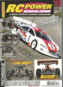 RC POWER MODELISME N°70 DOSSIER "200mm" / LOSI 8IGHT / ACE R/C / BANC HUDY - Photo 1/2