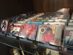 Gray OR Black 4 Trading Card Display Stand, Profile or Landscape 3D Printed - Picture 1 of 9