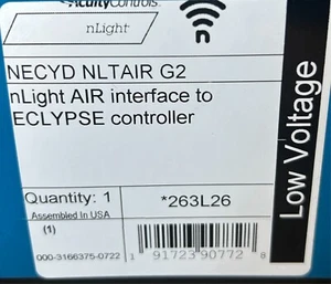 Acuity Controls Eclypse NECYD NLTAIR G2 nLight Air Interface Wireless Adaptor - Picture 1 of 3