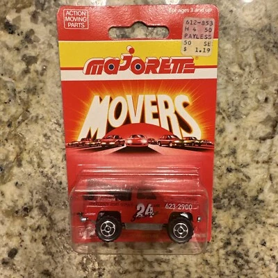 Camión de remolque Majorette Movers Series 200 #228 Depanneuse Chevy 4x4 NUEVO Foto 1 de 4