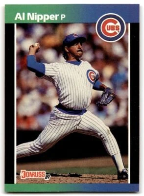 1989 Donruss Al Nipper Chicago Cubs #394 - Image 1 of 2