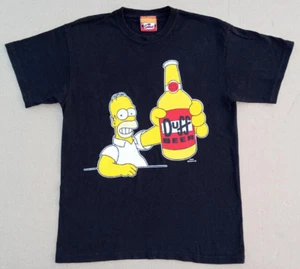 THE SIMPSONS Duff Beer Vintage T-SHIRT Omer DUFF BEER Matt GRoening - Imagen 1 de 4