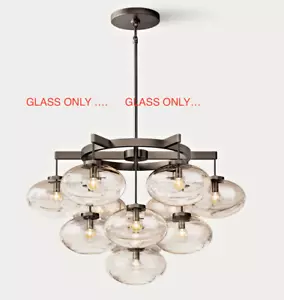 Restoration Hardware CABRETTE CLEAR GLASS RH NEW GLASS - Picture 1 of 14