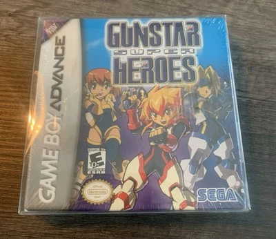 Gunstar Super Heroes (Nintendo Game Boy Advance, 2005) Factory Sealed. - Image 1 of 4