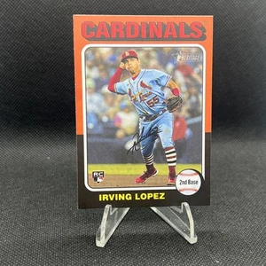2024 Topps Heritage High Number #634 Irving Lopez, St. Louis Cardinals RC - Bild 1 von 2