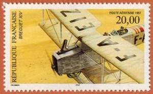 1997-Briefmarke Frankreich postfrisch**Breguet Doppeldecker XIV**Luftpost-Stamp-Yt.Pa61 - Bild 1 von 1