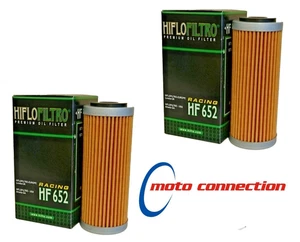 FILTRI OLIO MOTORE HI FLO FILTRO (CONFEZIONE DA 2) HF652 KTM EXCF 250 / 350 13- 26 - Foto 1 di 1