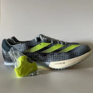 adidas Mens 12 ADIZERO PRIME SP 2.0 TRACK AND FIELD LIGHTSTRIKE SPIKES IE2765 - Picture 1 of 10