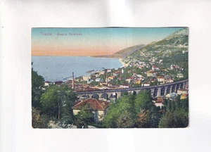 F5697) Ansichtskarte, TRIESTE - Barcola Panorama - Viadukt Häuser - Bild 1 von 2