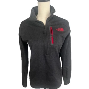 The Northface Canyon Lands 1/2 Zip Pullover Polartec Fleece Embroidered Small - Picture 1 of 6