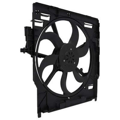 Radiator Cooling Fan Assembly for BMW X5 E70 X6 E71 Petrol 2008-2014 17427598739 - Imagem 1 de 4