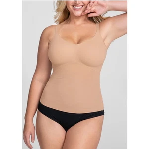 Sujetador Honeylove LiftWear Sand Nude Top Modelador Cami XL - Imagen 1 de 9