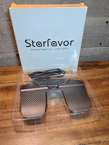Starfavor Page Turner Pedal for iPad USB Foot Pedal Wireless Music Speech - Picture 1 of 2