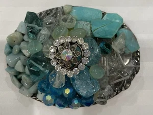 Hebilla de cinturón turquesa Ivan  - Imagen 1 de 7