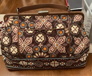 Borsa VERA BRADLEY Barbara Frame CANYON MARRONE - Foto 1 di 10