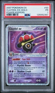 PSA 1 Claydol EX Holo 93/108 Power Keepers 2007 Pokemon PR - Bild 1 von 2