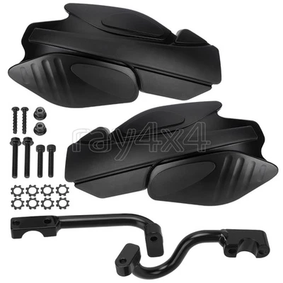 Black Left Right Hand Guard & Bracket Kit for Polaris Sportsman 1000 570 800 850 - Image 1 of 4