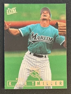1995 Fleer Ultra Kurt Miller Baseball Card #381 Marlins Pitcher VG - Image 1 of 2