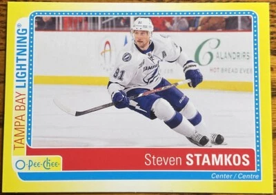 2013-14 O-Pee-Chee Stickers Steven Stamkos #S-SS Tampa Bay Lightning - Image 1 of 2