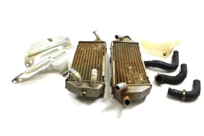 2003 Kawasaki KLX400 Radiators with Braces (Set) - Image 1 of 4
