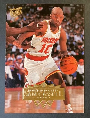 Fleer #65 Sam Cassell Houston Rockets 1995-96 Foto 1 de 2