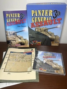 Panzer General: 3D Assault (PC, 1999) SEALED BIG BOX MICROSOFT WINDOWS - Picture 1 of 12