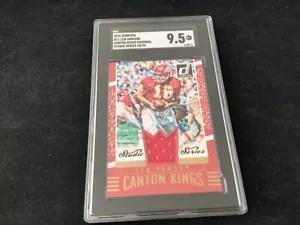 2016 Panini Donruss Canton Kings Material Studio Series Len Dawson 20/25 SGC 9.5 - Bild 1 von 3