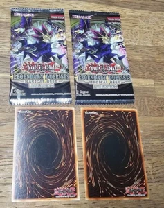 Yugioh Legendary Duelists Magical Hero 1st Edition Bundle - 2 Packs +2Rare Cards - Picture 1 of 3