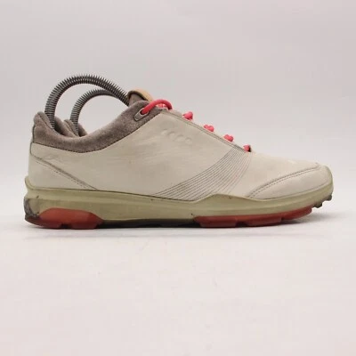 ECCO Biom Hybrid 3 Golf Shoes Women's Size EU 38 Extra Wide Yak Leather Gore-Tex - Image 1 of 4