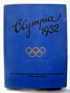 OLYMPIA 1932 LOS ANGELES OLYMPIC GAMES LAKE PLACID GERMAN PHOTO CARDS REEMTSMA - Picture 1 of 24