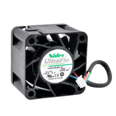 NIDEC W40S12BUB5-07 Z04 40*40*28MM 4CM 12V 0.53A 4Pin Cooling Fan - Image 1 of 4