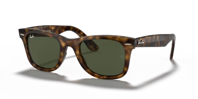 Gafas de sol Ray-Ban Wayfarer Ease pulidas ligeras habana/G-15 verdes 50 mm Foto 1 de 4