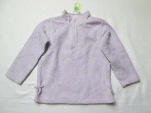 NEW Gymboree Vintage L 5yrs 2002 Snow Angels Snowflake Pullover Fleece Lavender - Picture 1 of 5