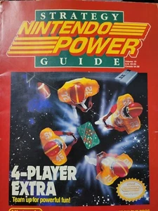 4-Player Extra Nintendo Power NES Strategy Guide Book Gauntlet II World Cup #B1 - Picture 1 of 1