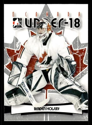 Braden Holtby 2007-08 In The Game O Canada #3 Canada - Image 1 of 2
