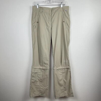 Pantalones cortos convertibles Jack Wolfskin para mujer medianos de nailon senderismo carga 2 en 1 Foto 1 de 4