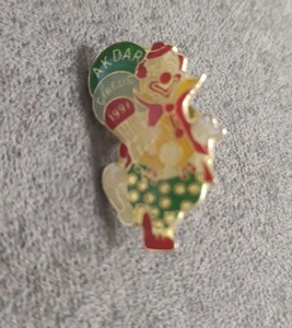 Spilla pagliaccio circo santuario Akdar 1991 - Foto 1 di 4