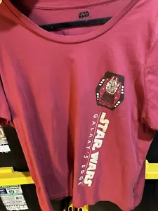 DISNEY PARKS ~ STAR WARS GALAXY’S EDGE ~ Red T-shirt WOMEN’S 3X. XXXL - Picture 1 of 6