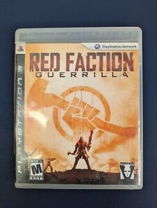 Red Faction: Guerrilla (Sony PlayStation 3, 2009) PS3 Game CIB Complete