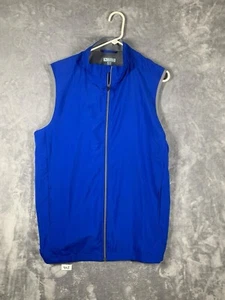 Augusta Sportswear Blue Water Resistant Mens Full Zip Vest Size Large - Picture 1 of 3
