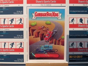 2017 GPK Adam-Geddon Artist Autographs #8a Rick-Ter Scale/Brent Engstrom 10/25