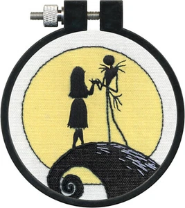 Embroidery Kit ~ Disney Nightmare Before Christmas - Silhouette #72-76927 - Picture 1 of 6