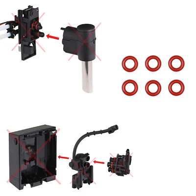 SNAPWORLD-KAFFEE Dichtung O-Ringe für Siemens EQ Bosch Vero Auslauf & Milchaufschäumer 6 St.