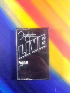 Foghat Live 80s Rock Album Cassette Tape - Picture 1 of 3