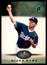 1995 Stadium Club Super Team World Series Hideo Nomo Los Angeles Dodgers #556